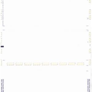 A plain white sheet of paper displayed against a white background, highlighting its simplicity and lack of content.